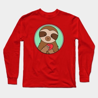 Can't Get You Sloth My Mind Long Sleeve T-Shirt